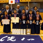 小学生の部 準優勝 東院剣友会