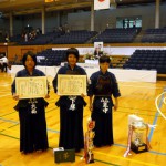 中学生女子の部 優勝 千代が丘剣道教室