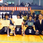 中学生女子の部 優勝 東レ居敬堂