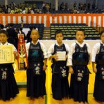 低学年の部 準優勝 京都太秦少年剣道部