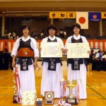 中学生女子の部 優勝 PL道場