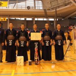 中学生の部 準優勝 東松舘道場