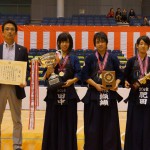 中学生女子の部 優勝 さくら会少年剣道部