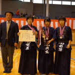 中学生女子の部 第三位 一閃会