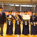 中学生女子の部 第三位 旺武道場