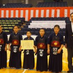 小学生の部 準優勝 東松舘道場