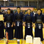 平成26年度愛知県剣道道場連盟「近藤杯」争奪少年剣道錬成大会　中学生の部　第三位　和歌山砂山少年剣友会