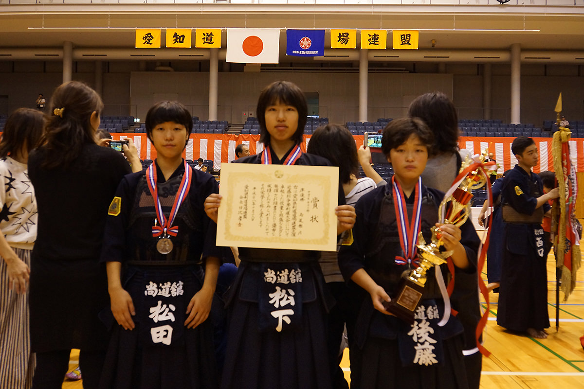 平成28年度「近藤杯」争奪剣道大会　中学年女子の部