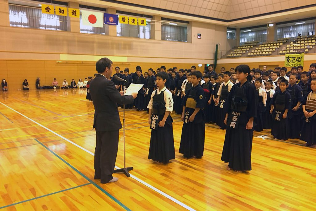 平成29年度愛知県剣道少年団体験発表会