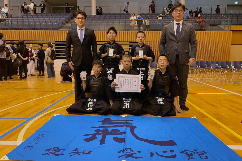 若鯱錬成会　中学生の部　準優勝　愛知愛心館C