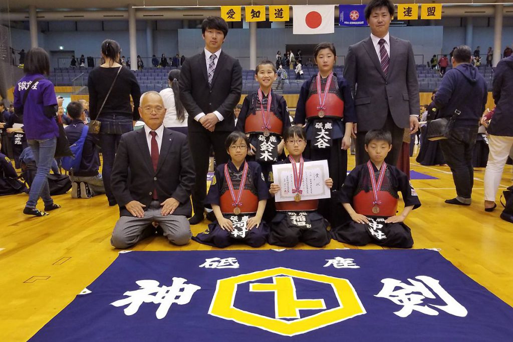 若鯱錬成会　小学生の部　第三位　砥鹿神社剣道教室