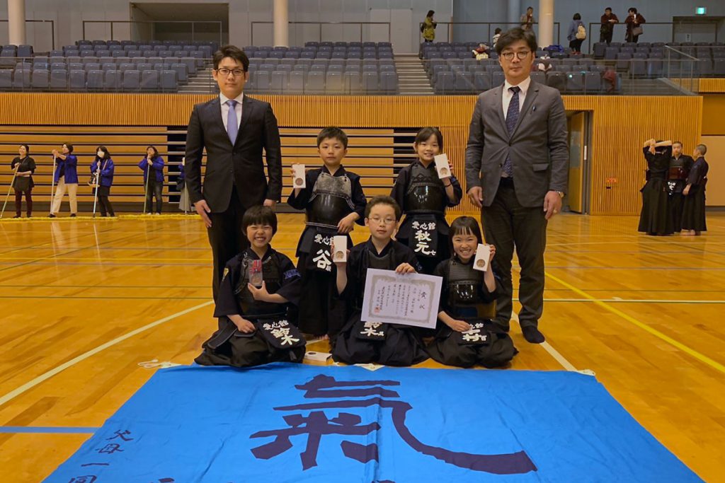 若鯱錬成会　小学生低学年の部　第三位　愛知愛心館