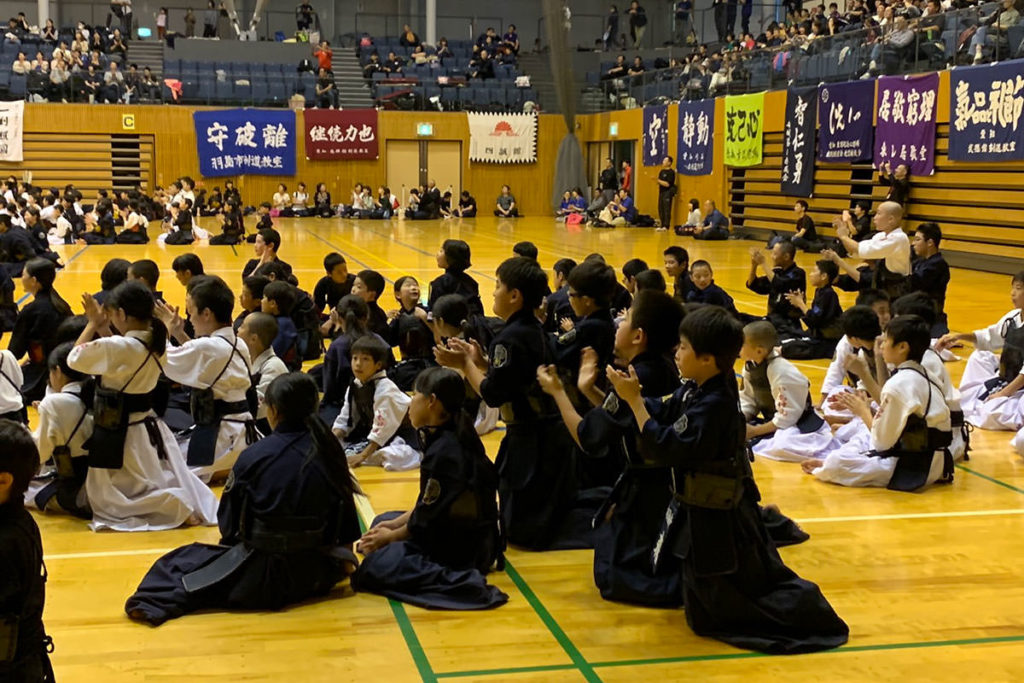 開会セレモニー　歓迎の演武　転輪太鼓