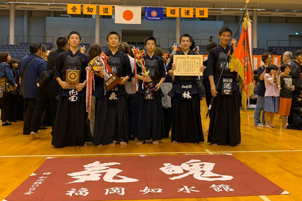 中学生の部　優勝　福岡如水館