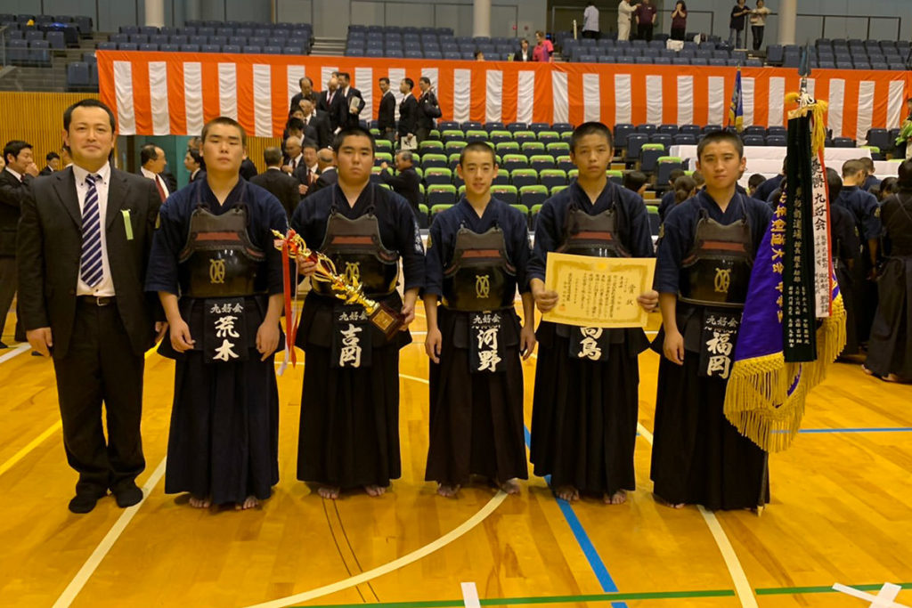 中学生の部　準優勝　九好会