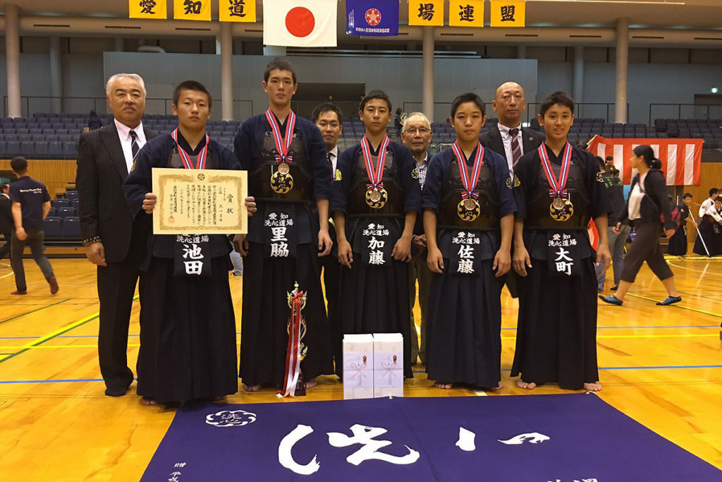 中学生の部　第三位　洗心道場