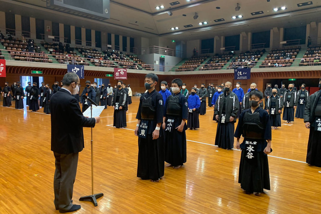 令和２年度愛知県剣道道場連盟研修会・中学生の部