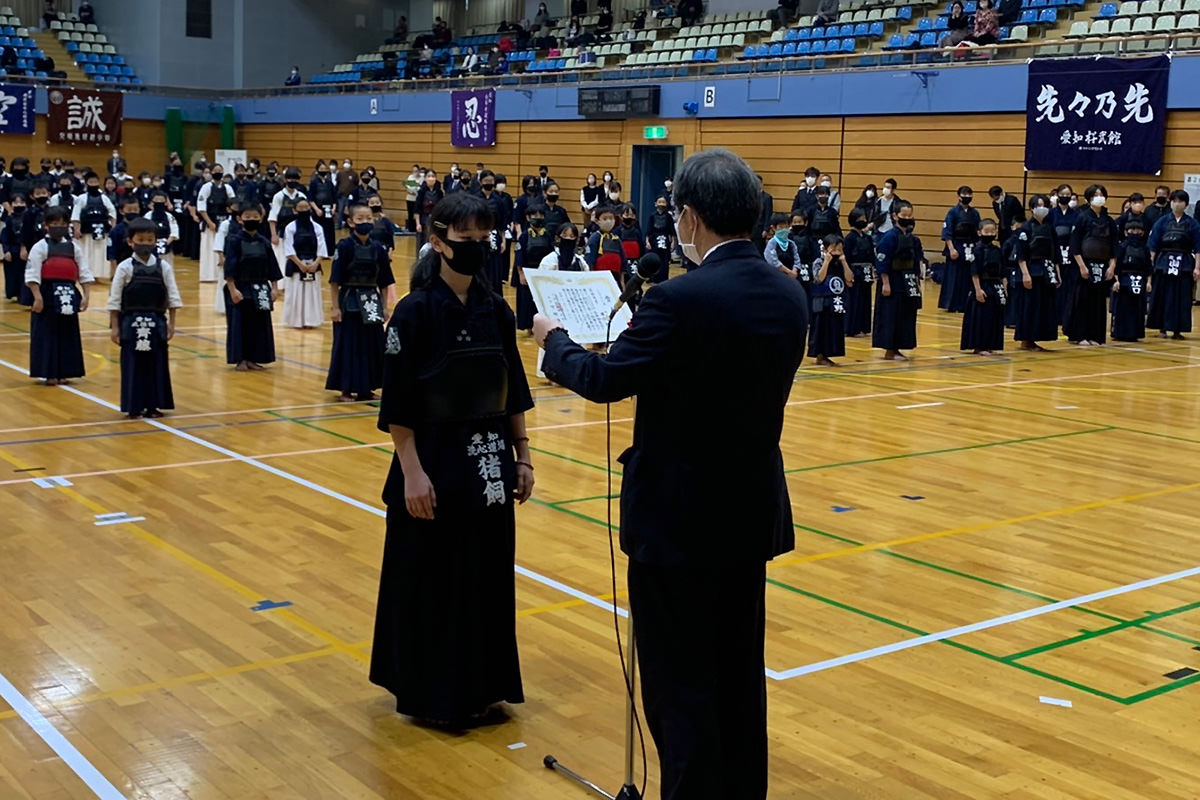 令和3年度愛知県剣道少年団体験実践発表会
